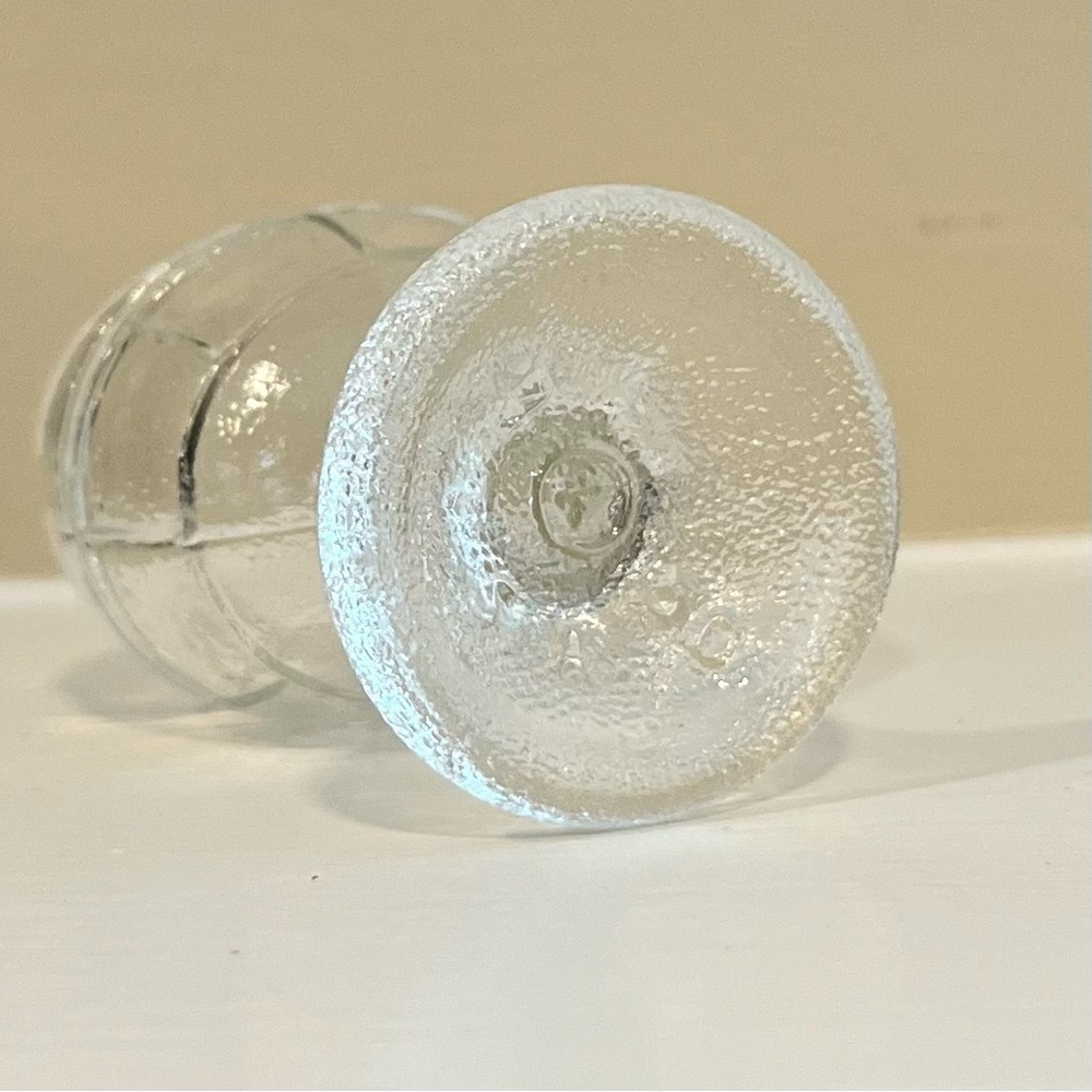 Vintage Eye Wash Cups Set of Two Clear and Light Pink - Picture 6 of 13